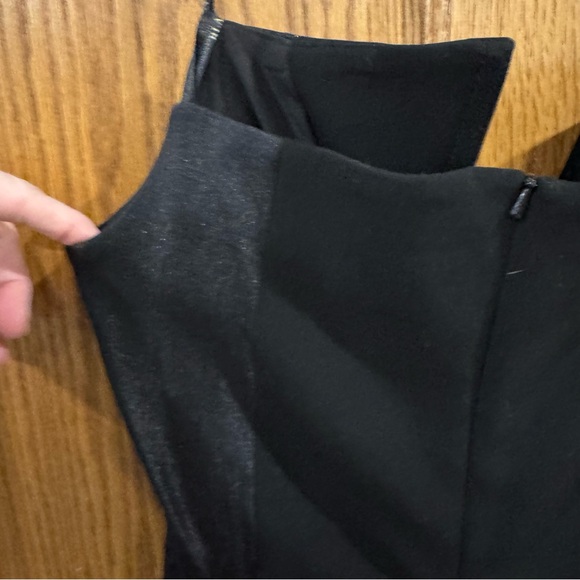 Black Halo Lena Colorblock Jumpsuit Black Size 8 - Picture 10 of 16